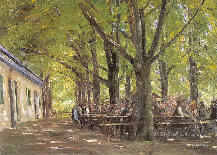 Eine Landbrasserie brannenburg bavaria 1894 Max Liebermann deutscher Impressionismus Ölgemälde